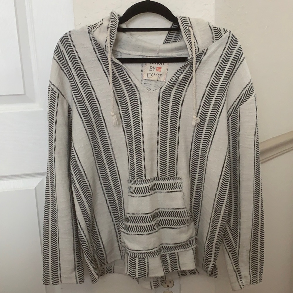 Beach By Exist Pullover Sweater with Hood